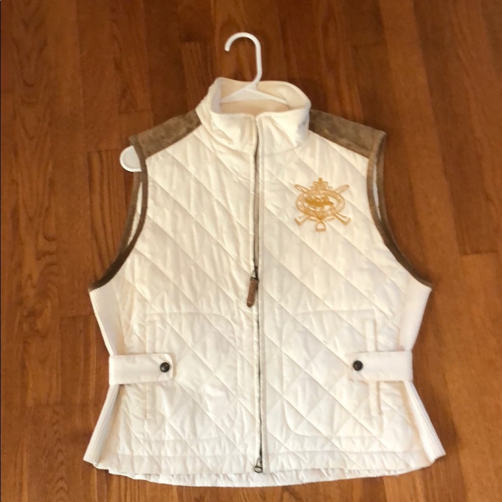 Ralph Lauren Sport Cream Vest